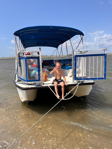 Picture 2 for Activity Folly Beach: Morning Dolphin Boat Trip to Morris Island