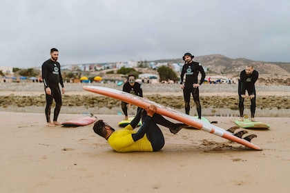 Agadir: Small Group Surf Lesson
