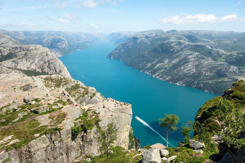Picture 2 for Activity Stavanger: Lysefjorden Cruise and Preikestolen Hike