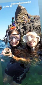 Catania: Etna and Snorkelling Tour
