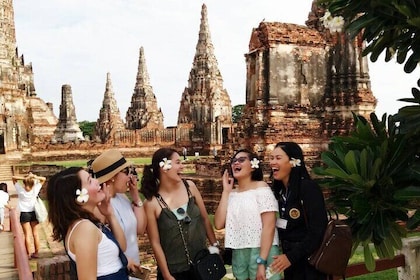 Ayutthaya ancient capitol, temples & Summer Palace private tour from Bangko...
