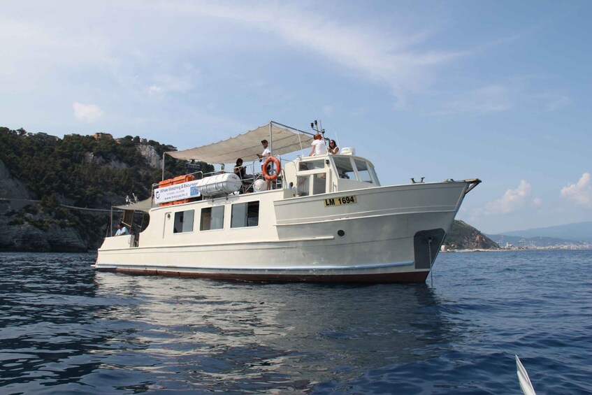 Picture 1 for Activity Bergeggi Island: Boat trip with a swimming stop