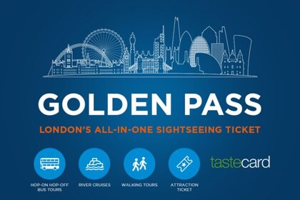 Golden Pass - Tiket Tamasya All-In-One London dengan London Eye & lainnya