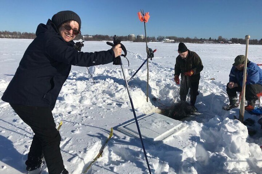 Traditional Small-group Sight-Skiing Experience in Kemi