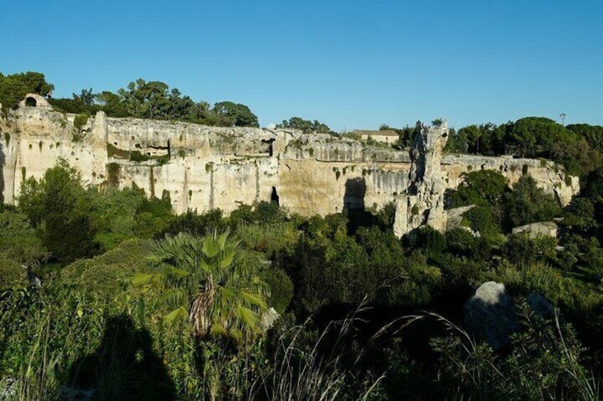 The Beautiful Greek Syracuse with Ortigia Island plus local open market