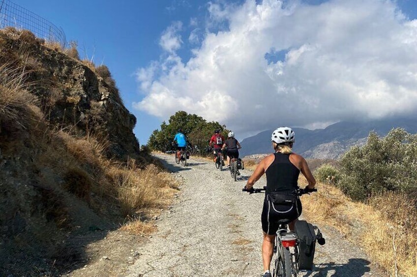 3-Hour Crete E-Bike Tour with Wine Tasting