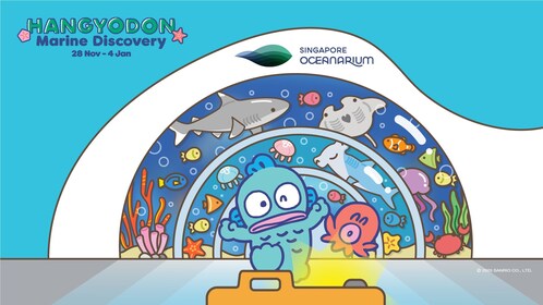 Boleto de entrada al Oceanario de Singapur