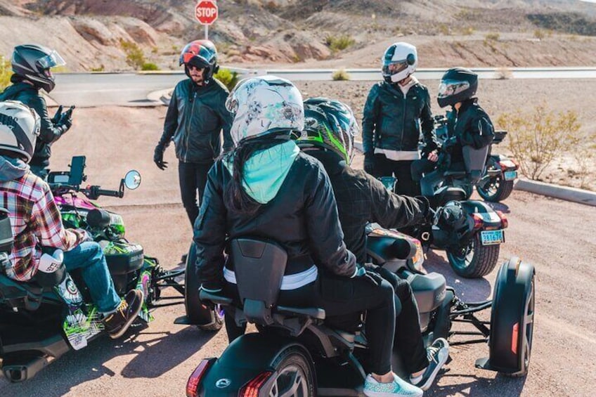 Self-Guided Red Rock Canyon CanAm Ryker Rental