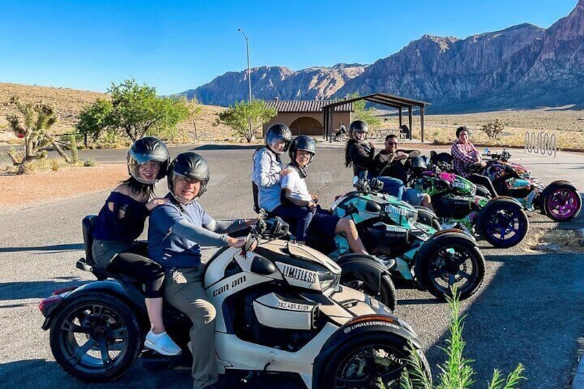 Self-Guided Red Rock Canyon CanAm Ryker Rental