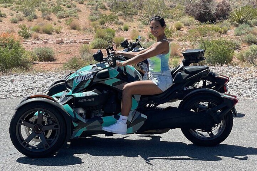 Self-Guided Red Rock Canyon CanAm Ryker Rental