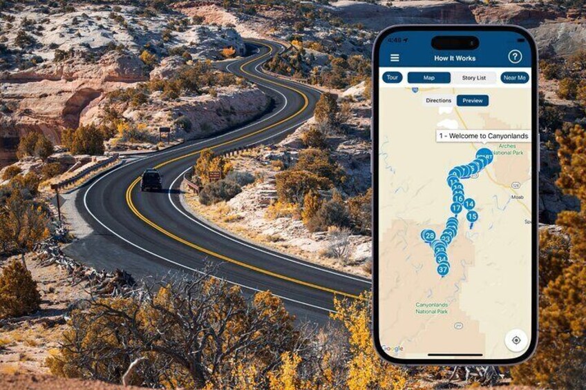 Utah Mighty 5 National Parks Self-Driving Audio Tours