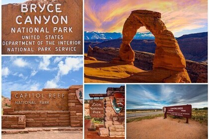 Utah Mighty 5 National Parks Zelfstandige audiotours voor autorijden