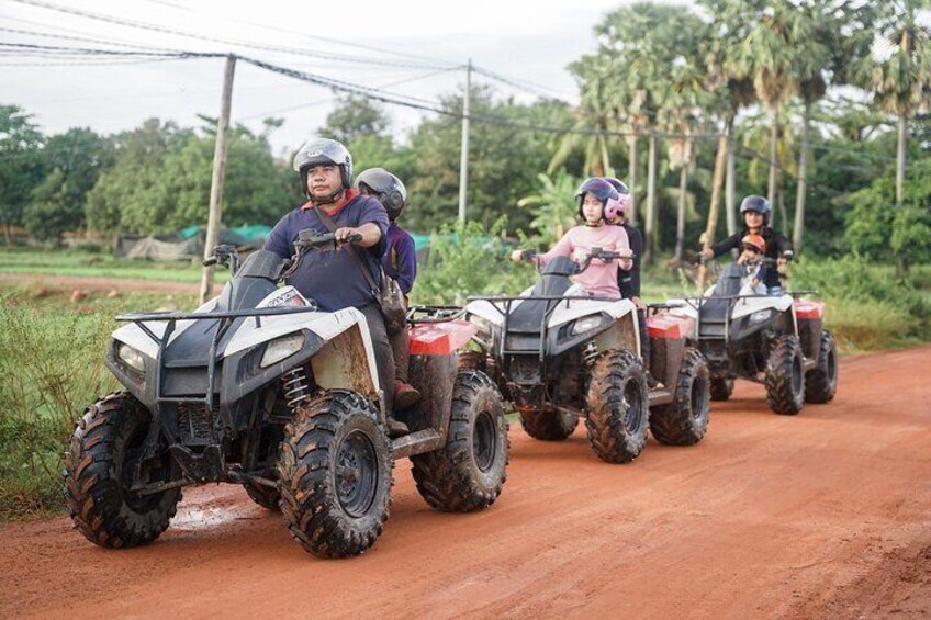 Siem Reap Countryside Quad Biking Tour