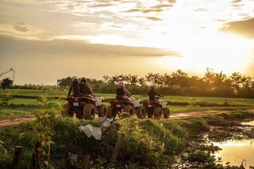 Siem Reap Countryside Quad Biking Tour