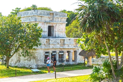 Tulum Ruins with Cenote Cave and Turtles Encounter in Akumal