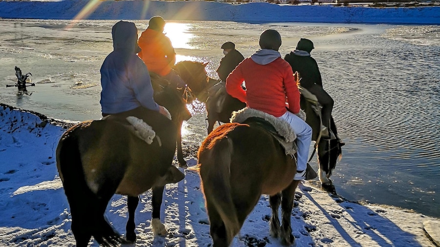 Horseback Riding near Strait of Magellan