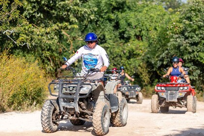 Cozumel: Best quad bike Tour + Beach + Food + Drinks + Photo