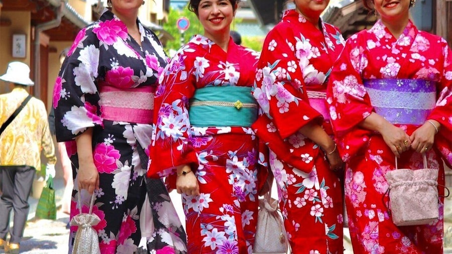 Kyoto Kimono Rental mimosa|Kimono/Yukata Rental Ladies Plan