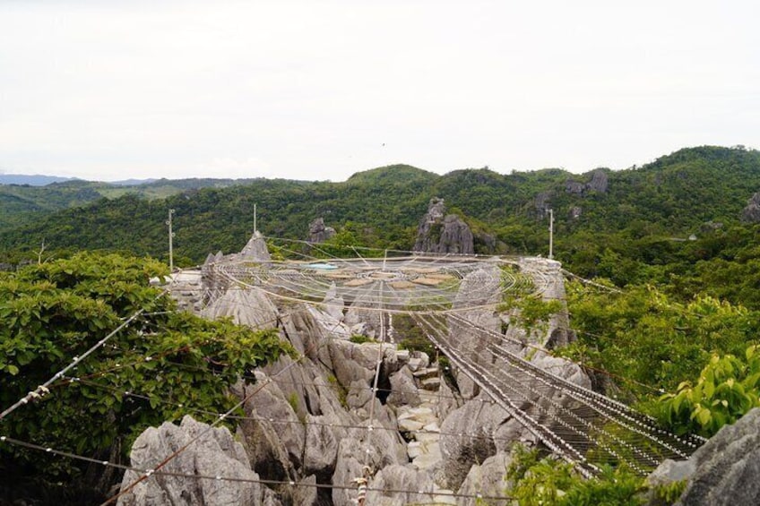 Day-Trekking and Fun Activities in Masungi in Baras, Philippines