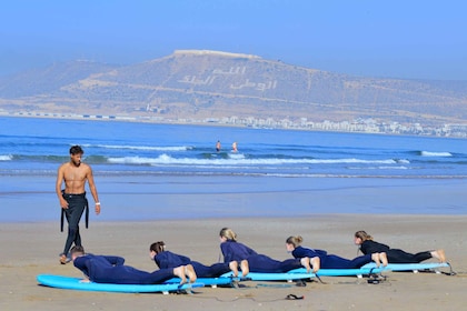 Agadir: 2h Surf Lesson with Local Instructors