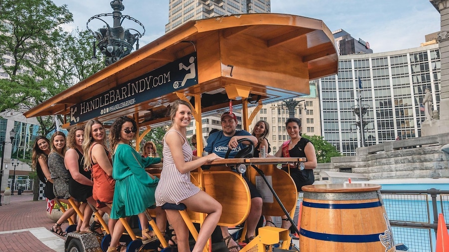 Indianapolis: Open-Air Pedal Pub Tour