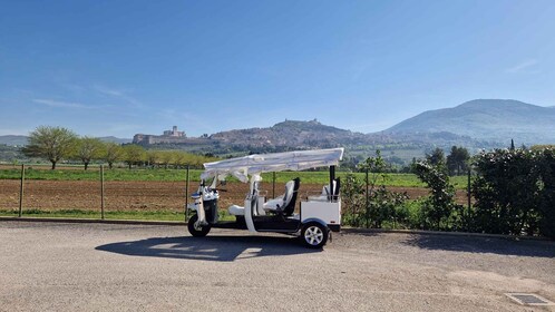 E - Tuk Panoramic Tour Assisi with audio guides