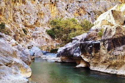 River Trekking at Kourtaliotiko Gorge, Rethymno-Crete