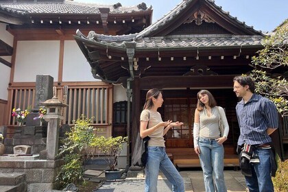 Tour a piedi della città vecchia di Tokyo Yanaka (guida privata / locale)