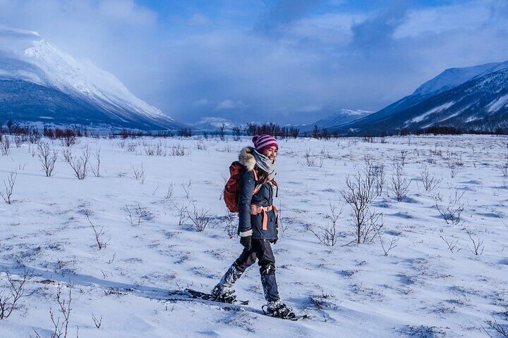 Tromsø Snowshoe Hike to Lyngstuva Lighthouse