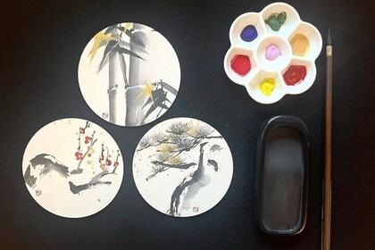 Learn Traditional Sumi-e Painting at Tokyo Art Workshop