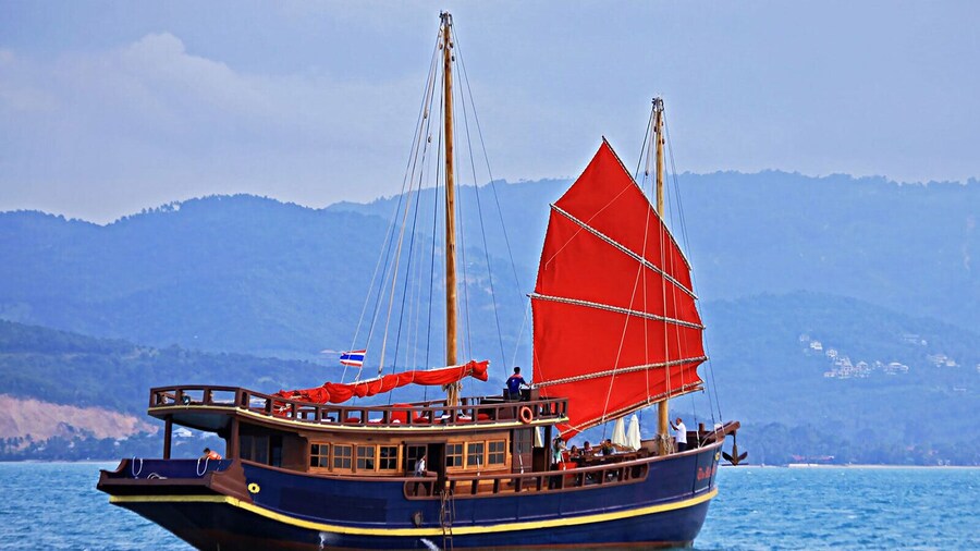 Koh Samui to Koh Phangan Brunch Cruise by Red Baron