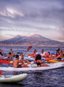 Naples: Sunset Kayak Tour with Aperitif