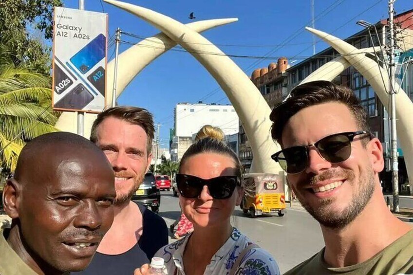 The famous Mombasa Tusks!