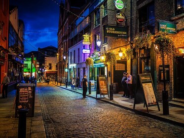 Dublin by Night: Illuminated City Ride with Pub Stop & Iconic Sights