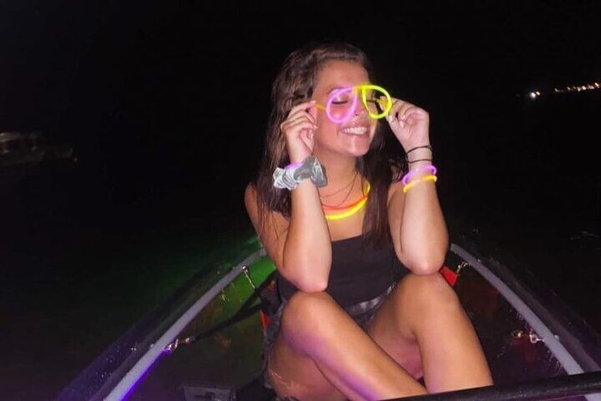 Night Glow Kayak Paddle Session in Navarre Beach