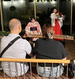 Kyoto: Traditional Koto and Violin Concert at Tea House