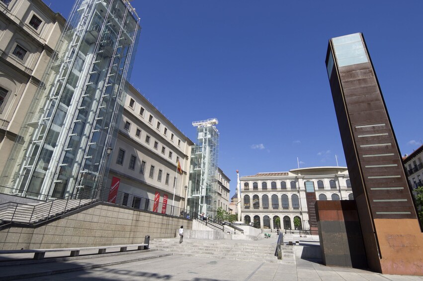 Day view of the Reina Sofía Museum