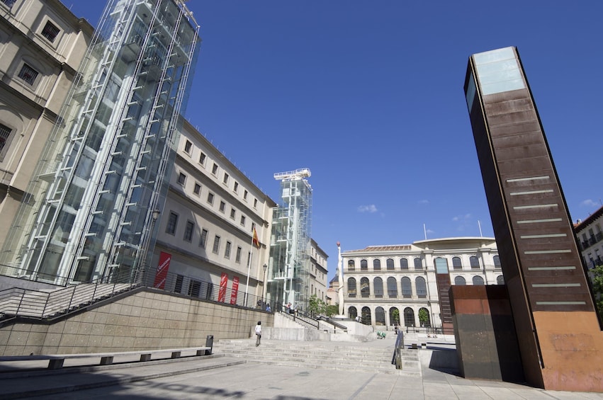 Day view of the Reina Sofía Museum
