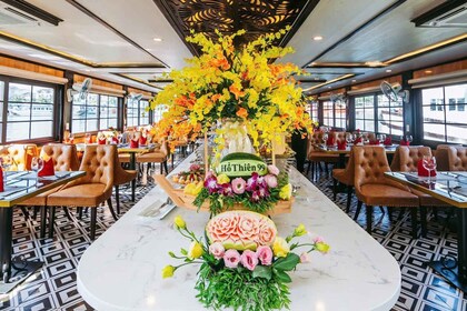 From Hanoi:All Inclusive 5-Star Day Cruise with Buffet Lunch