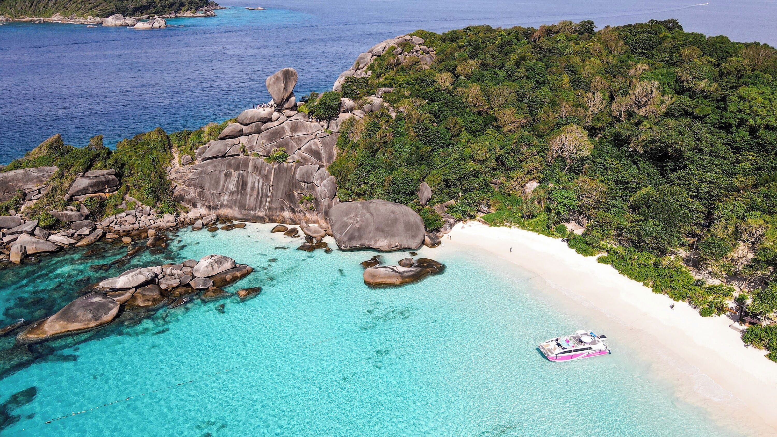 Lazy Similan Islands Tour by Power Catamaran from Khao Lak