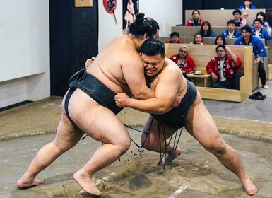 Tokio Ginza: Sumo Show met Memory Foto's Inclusief maaltijd