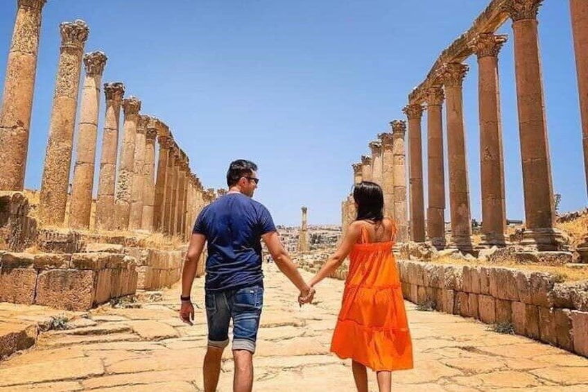 From Amman :Private day tour to Jerash and Ajloun