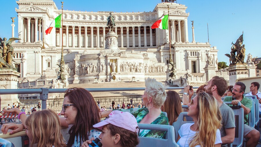 Rome: Discover & Vatican Museums Hop-On Hop-Off Big Bus
