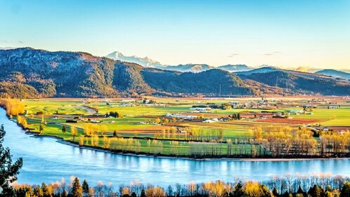 From Vancouver: 2-Day Salmon Migration and Winery Tour