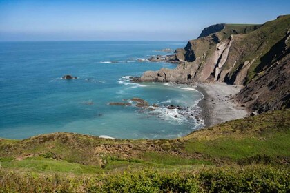 Guided walk on the remote and wild North Cornish coast