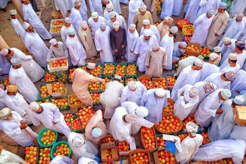 Full-Day Nizwa Fort, Bahla Fort and Jabreen Castle Private Tour