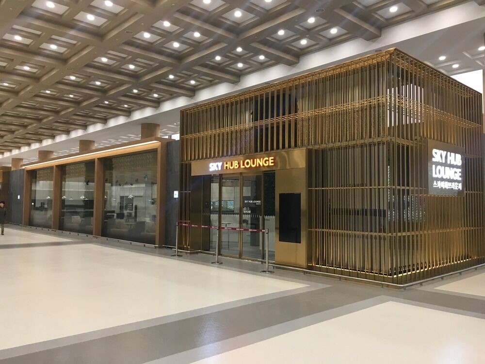Skyhub Lounge at Gimpo International Airport