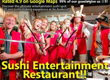 Tokyo: Learn to Make Sushi - Interactive Samurai Experience