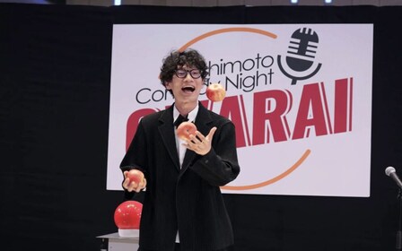 Japanese Comedian English Show & All-You-Can-Drink Bar Tour