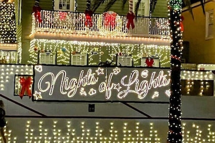 Nights of Lights Private Golf Cart Tour för upp till 5 personer!